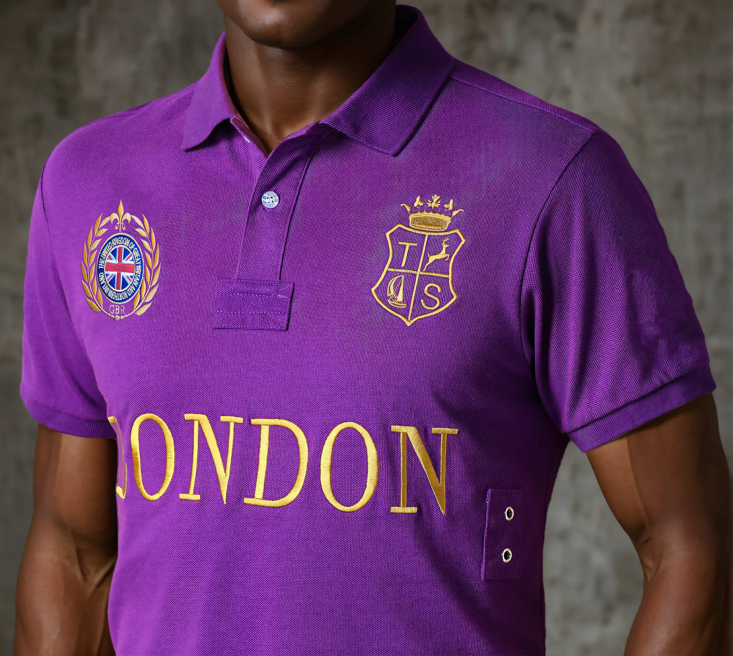 

TS Classic Summer Men’s Polo Shirts Athletic Short Sleeve Casual Moisture Wicking Golf Shirts Buttons Collar Tee Shirts