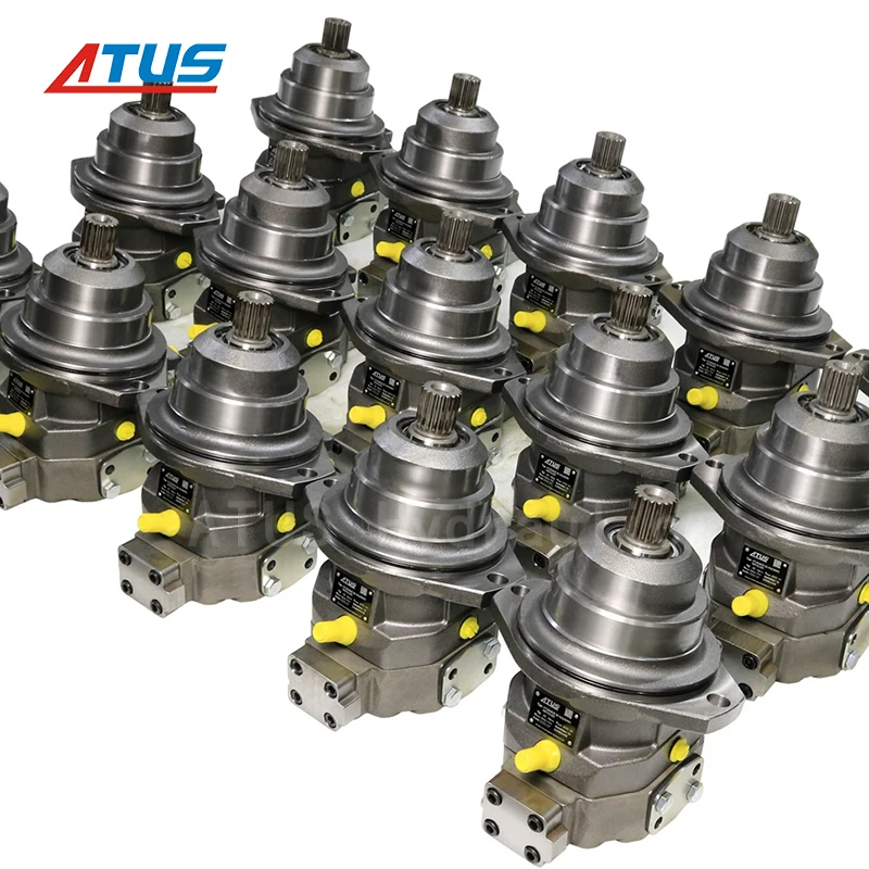 A6VE Of A6VE55 A6VE80 A6VE107 A6VE160 A6VE200 Variable Displacement Piston Hydraulic Motor Variable Plug-In Motors