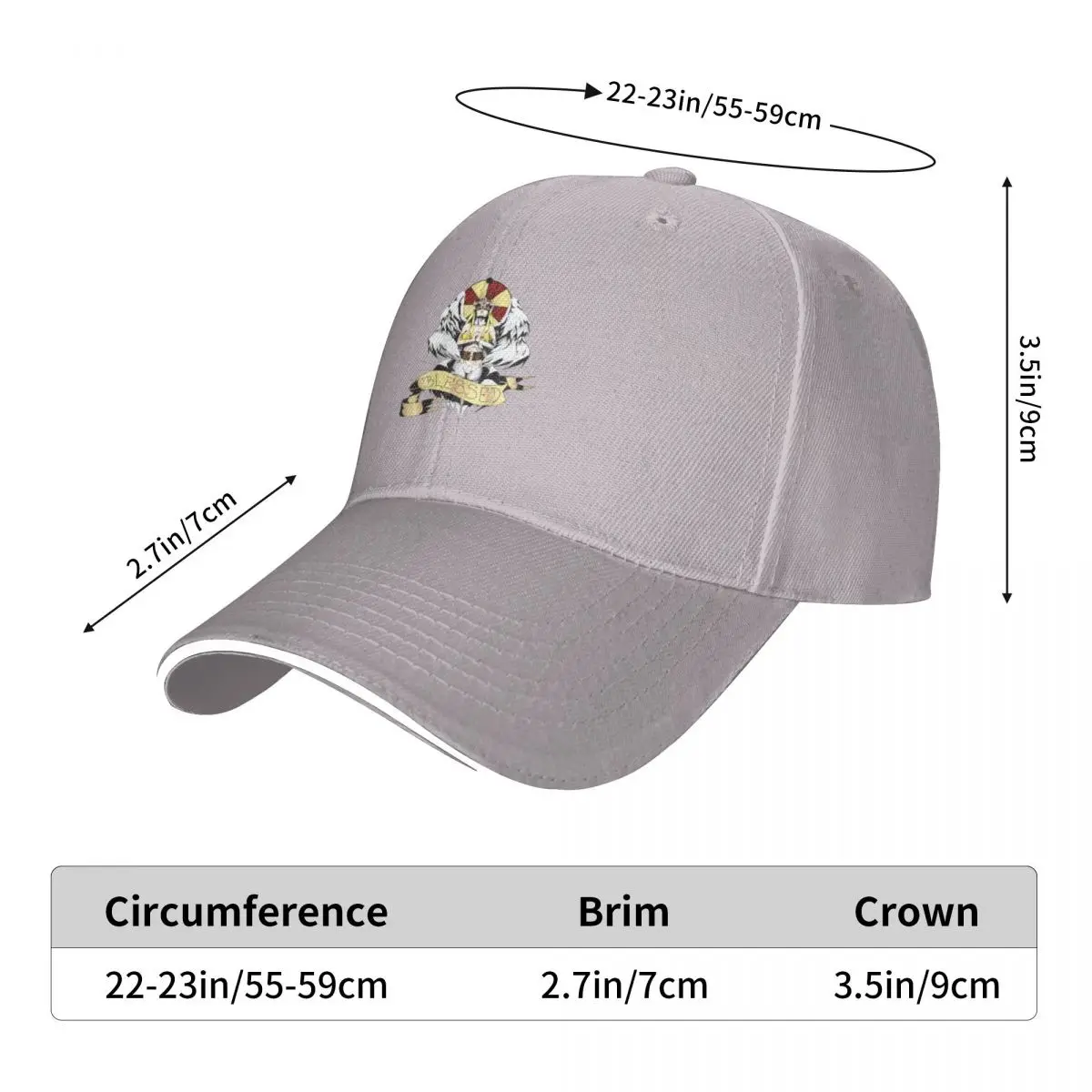 Angewomon Cap Baseball Cap wild ball hat Cap women's Men's