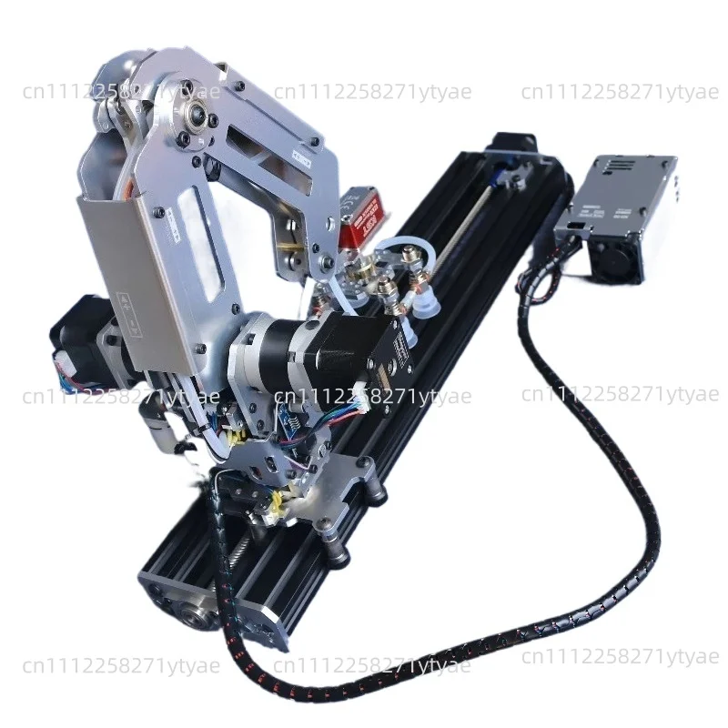 Newest 3 Axis Robotic Arm Stepping Robotic Arm Thickened Aluminum Alloy Industrial Robot Model Multi-Axis Robot