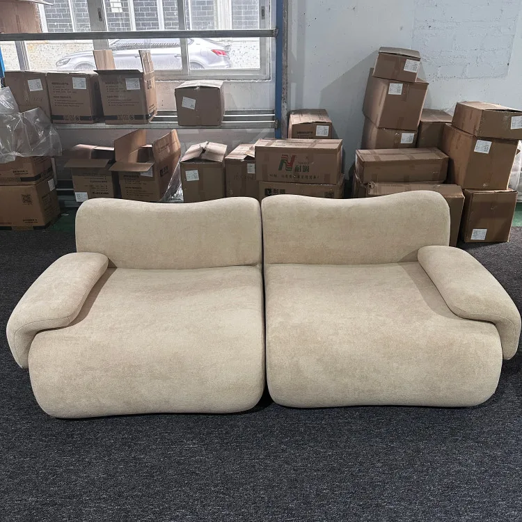 

Modular Living Room Furniture Set Vacuum Manufacturer Armchairs with Foam Compressed Sofa in Box for Hall Application