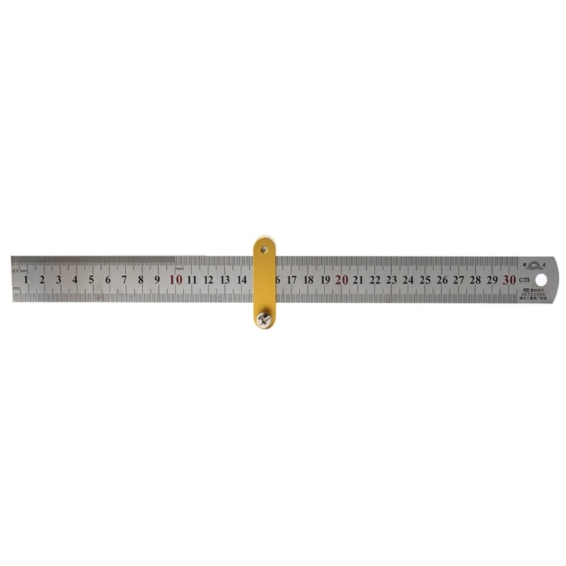 

Marking Gauge Marking Ruler Measuring Ruler Marking Tools Measuring Device Metal Ruler for Wood Marking Gauge