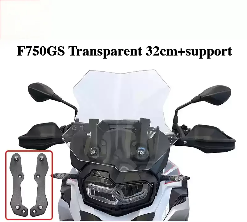For BMW F750GS/F850GS ADV motorcycle windshield Modified Fixing Bracket heightened and widened deflector windshield view 5