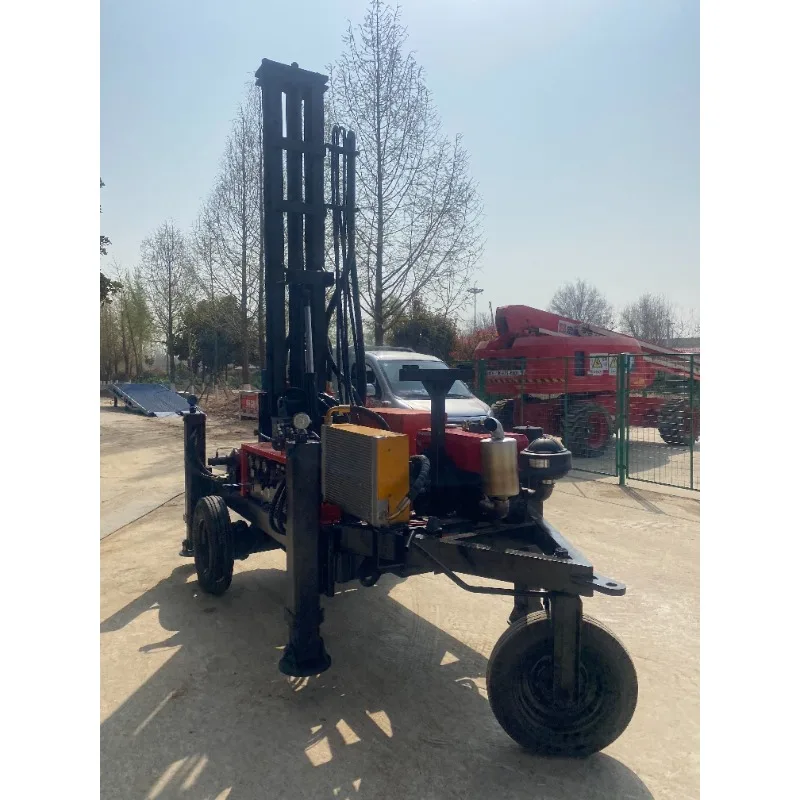 YG أفضل بيع سعر المصنع عجلة 100-300 متر عمق آلة حفر المياه الجوفية والملحقات