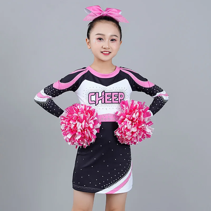

New Cheerleading Competition Clothes, Dresses, Children's Performance Clothes, Sports Games Performance Clothes