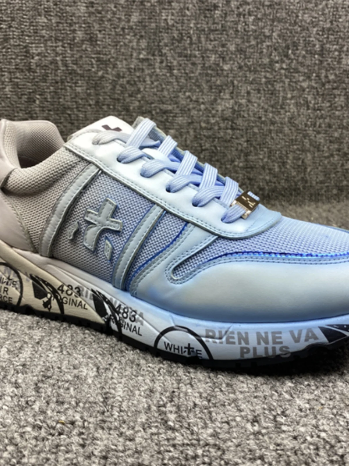 

Feilii Dan Ni Мужские повседневные брюки из мягкой кожи со шнуровкой и дышащей тканью, сверхлегкая удобная резиновая подошва