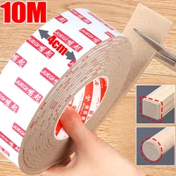 10/2M Felt Pad Sticker Felt Chair Leg Pads Round Square Floor Protector Self Adhesive Table Bumper Noise Reduction Anti Slip Pad