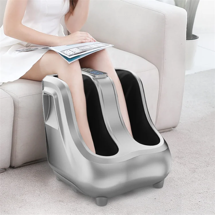 Masażer do nóg i stóp Shiatsu - Masaż kompresyjny, rolujący, grzejący (ugniatanie 3D, terapia wibracyjna, regulowana intensywność)