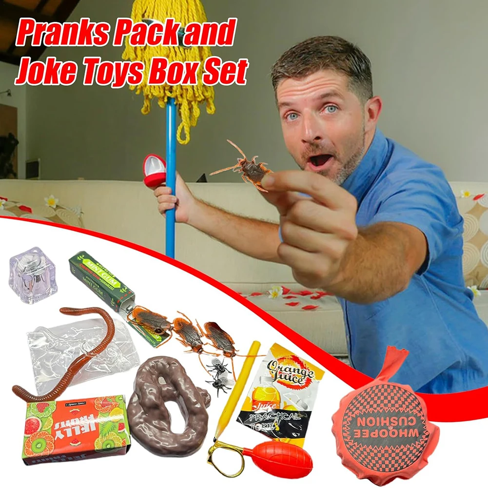 Prank Props Kit For Adult Party,Office Prank Funny Present Surprise Gags, Atmosphere-Booster. Family Gathering,Celebrations