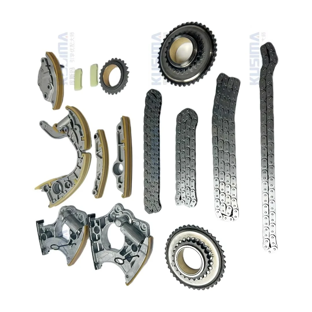 

Timing Chain Kit Tensioner Guide Kit OEM Qiuality for VW Audi Q7 Quattro A8 4.0T 06E109465AT 079109507AF 06E109077E 06E109217Q