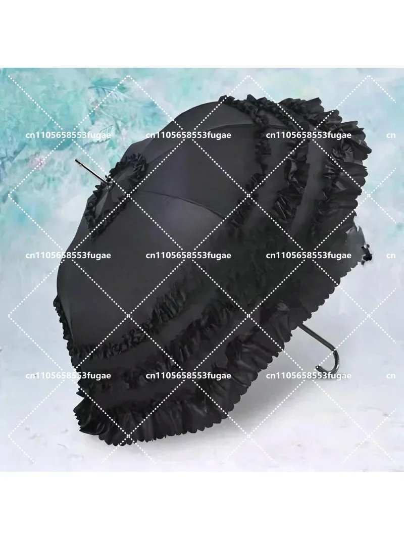 

Lolita Lace Princess Cosplay Umbrella Soft Girl Versatile Sun Rain Parasol for Women