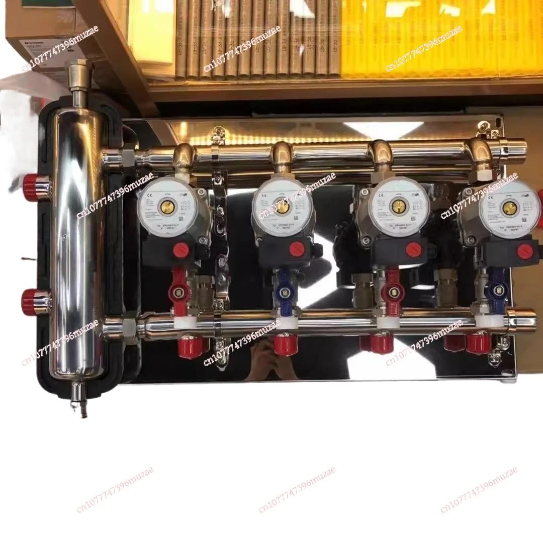 

Floor heating, stainless steel coupling tank, water mixing tank, hydraulic partial pressure balancer