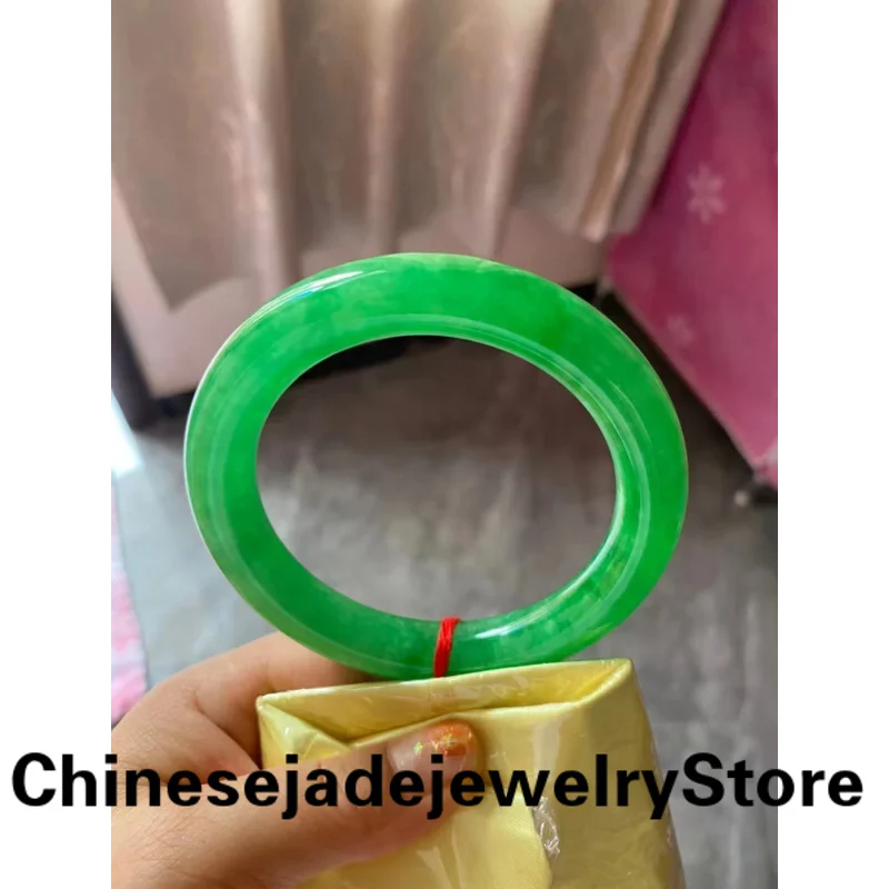 

Newest Exquisite High Quality Jadeite Waxy Perfect Bracelet Jade Bangles Fine Handring Jewelry