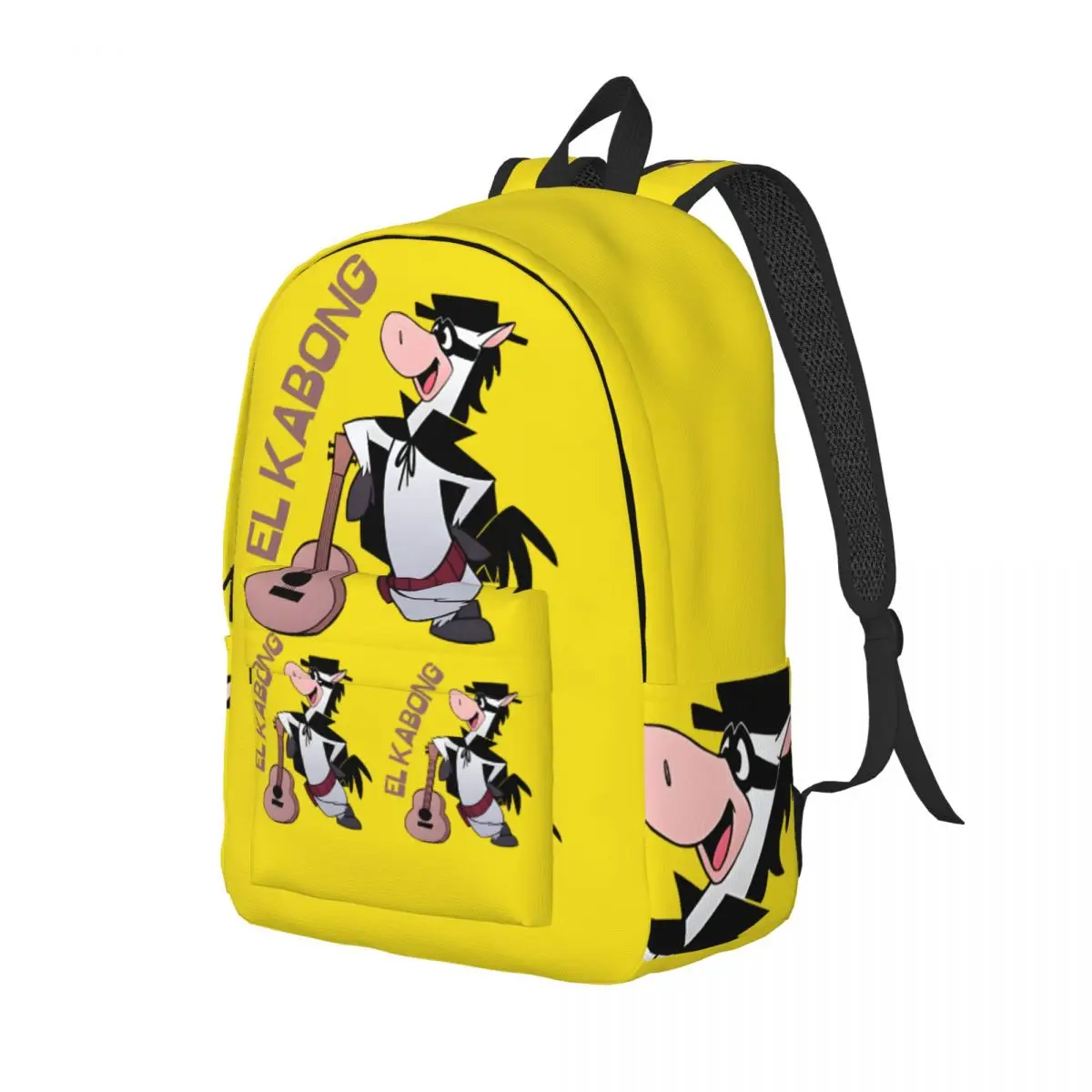 Back To School Gift Singing Zipper Closure Bookbag Q-Quick Draw McGraw Show New Office Staff Daypack For School