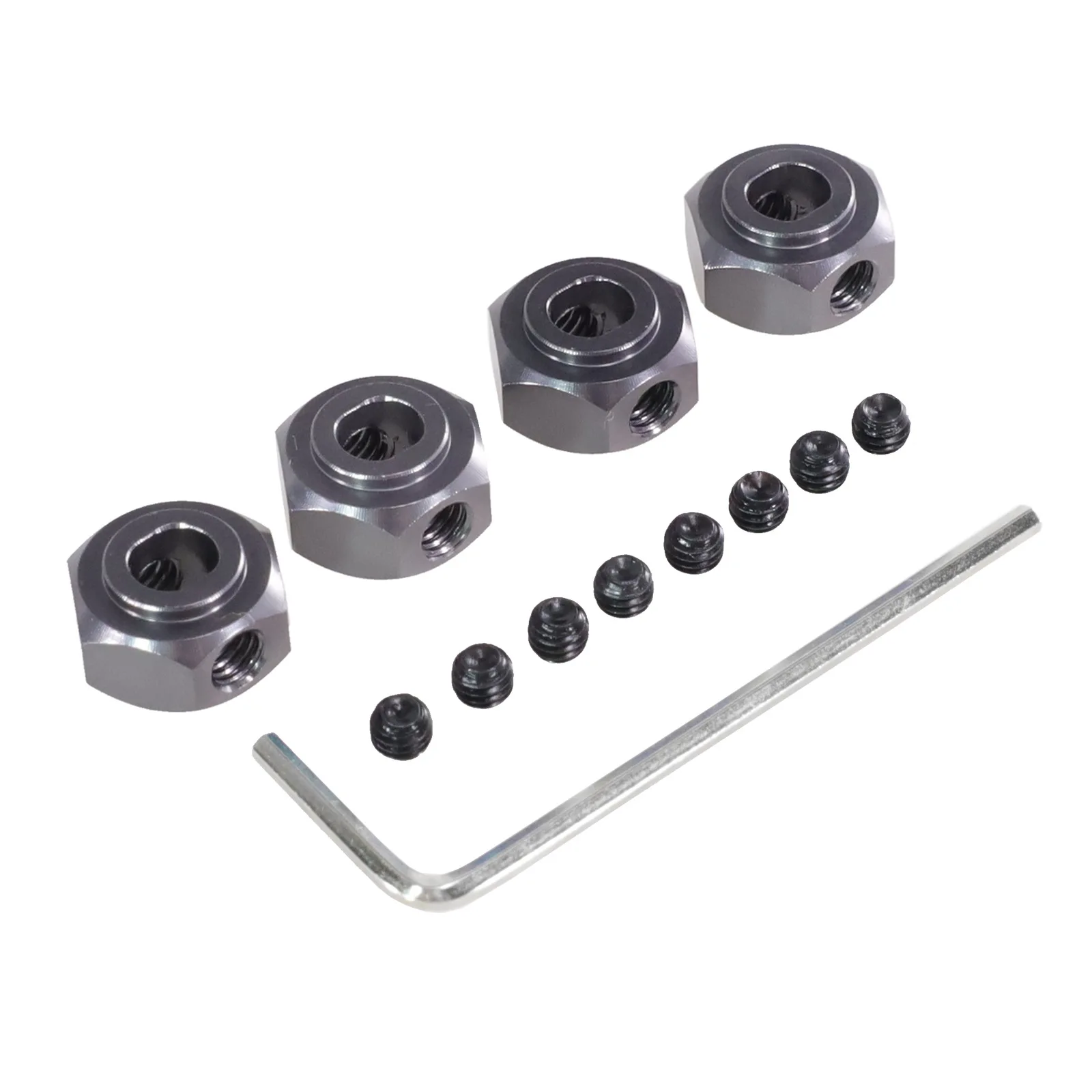Metall 12 mm Sechskantstecker für MJX HYPER GO 1/10 10208 1/12 H12Y H12Y+RC Auto Metall Upgrade Teile Zubehör