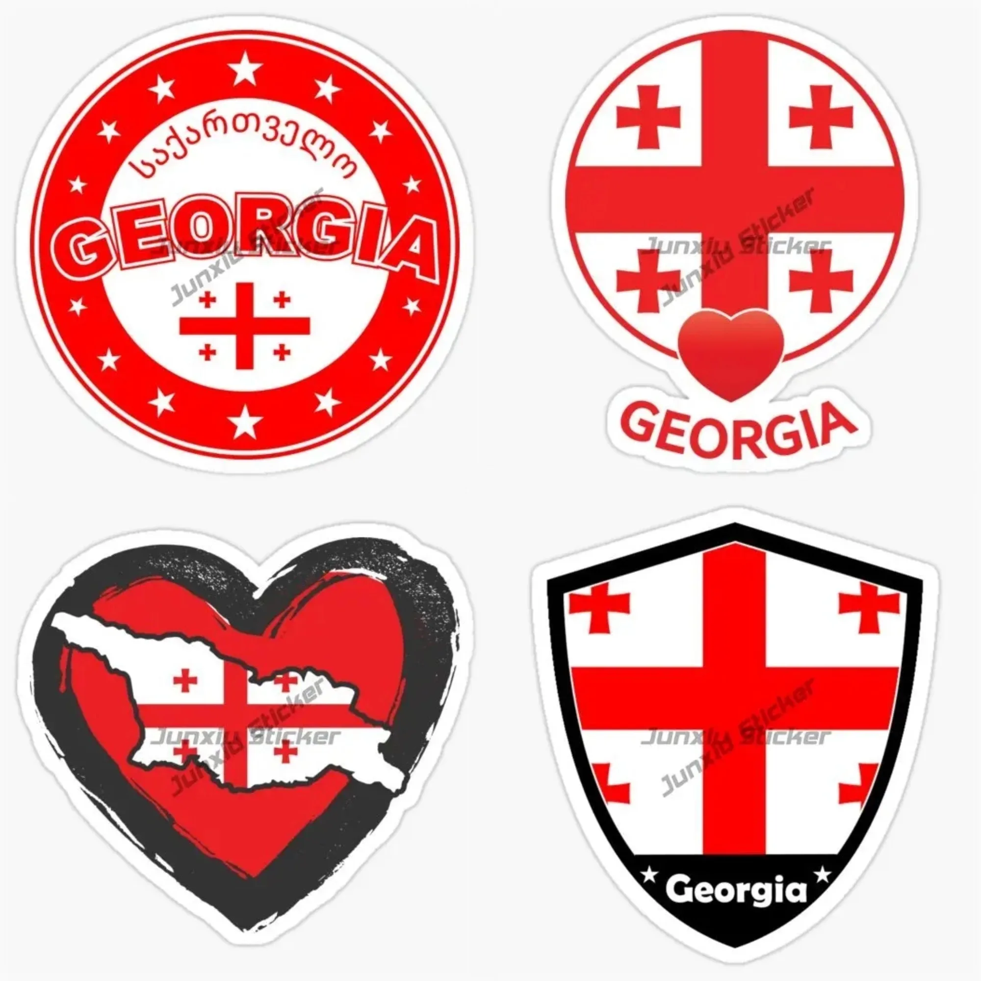

Georgia Vinyl Car Sticker Funny Decal For Laptop Helmet Truck Window Bumper Waterproof Durable Scratch Cover Auto Accessories