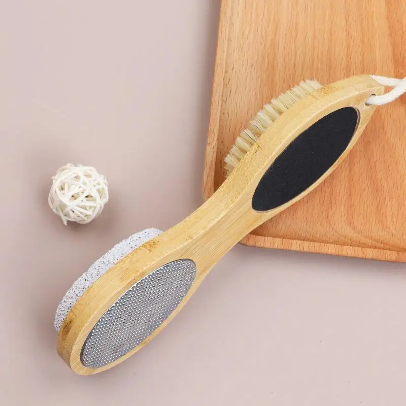 4-in-1 Foot Dead Skin Remover Scrub Grinding Board Portable Painless Exfoliator for Home Pedicure Foot Care