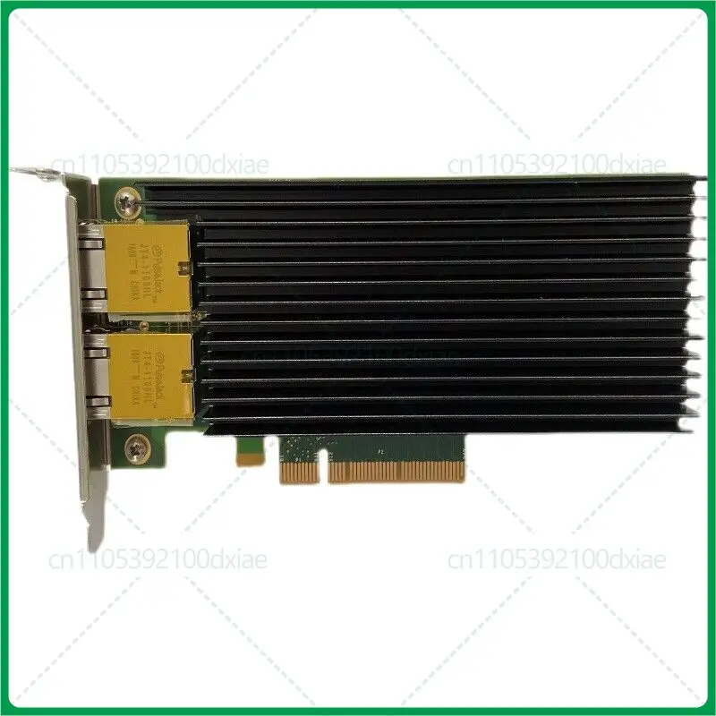 Used X540-T2 Silicom PE210G2I40E-T-HU 10G Gigabit Dual Port Network Card