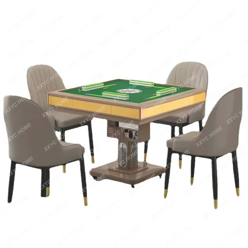 

Machine Anti-Scratch Card Mute Heating Automatic Household Electric Mahjong Table Dining Table Dual-Use Machine