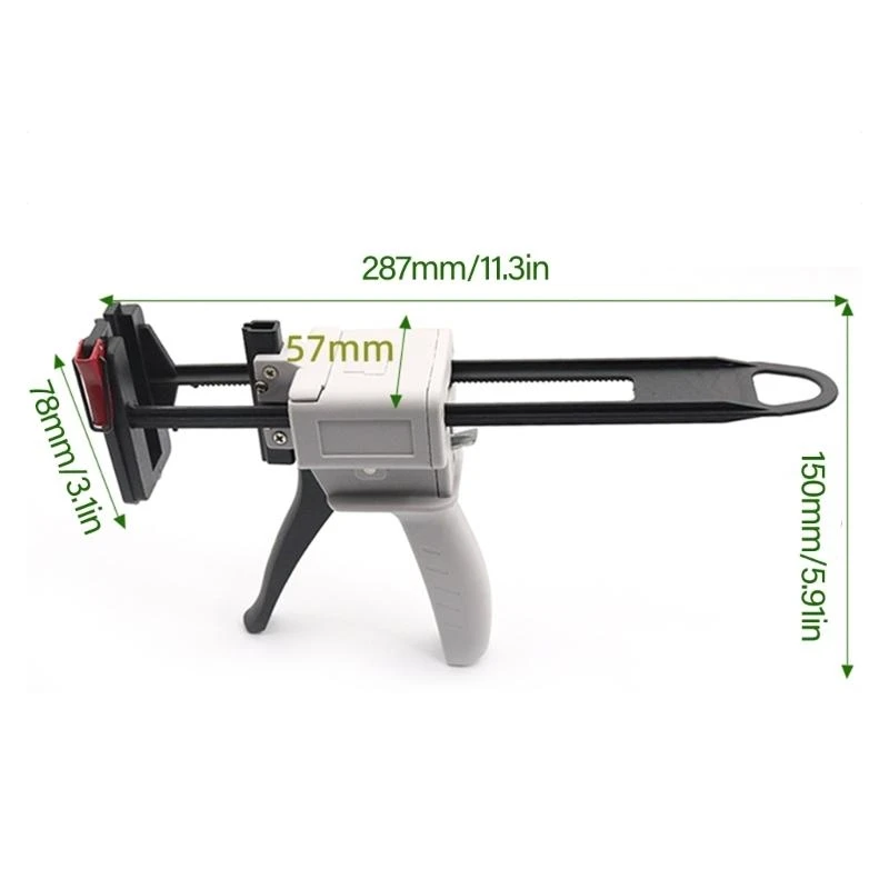 

A5YD Manual Silicone Glues Guns for Efficient Use with Toothpaste Tubes and Hair Dyes Product Pigment Tubes Squeezer Extruder