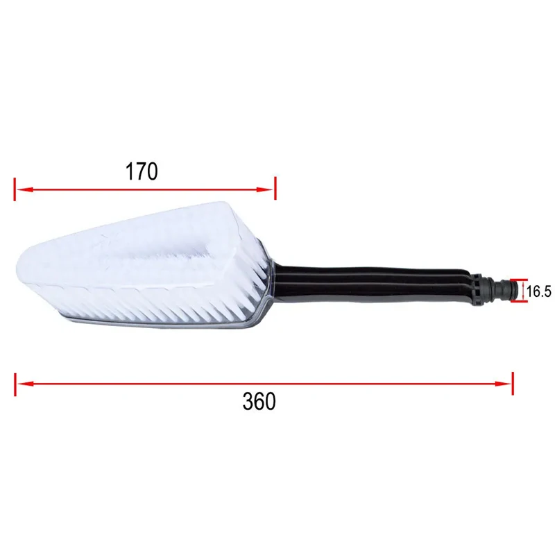 High Pressure Washer Car Brush Water Soft Brush Effortless Cleaning Washing Brush Rigid for Karcher K2 K3 K4 K5 K6 K7 Lavor