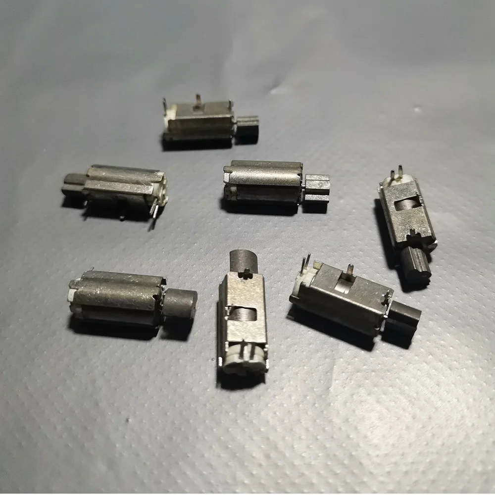 100pcs/lot 7*18MM Super Miniature Vibration Motor / Vibrator 3-6V 11000-24000RPM ,Very Strong Vibrating!