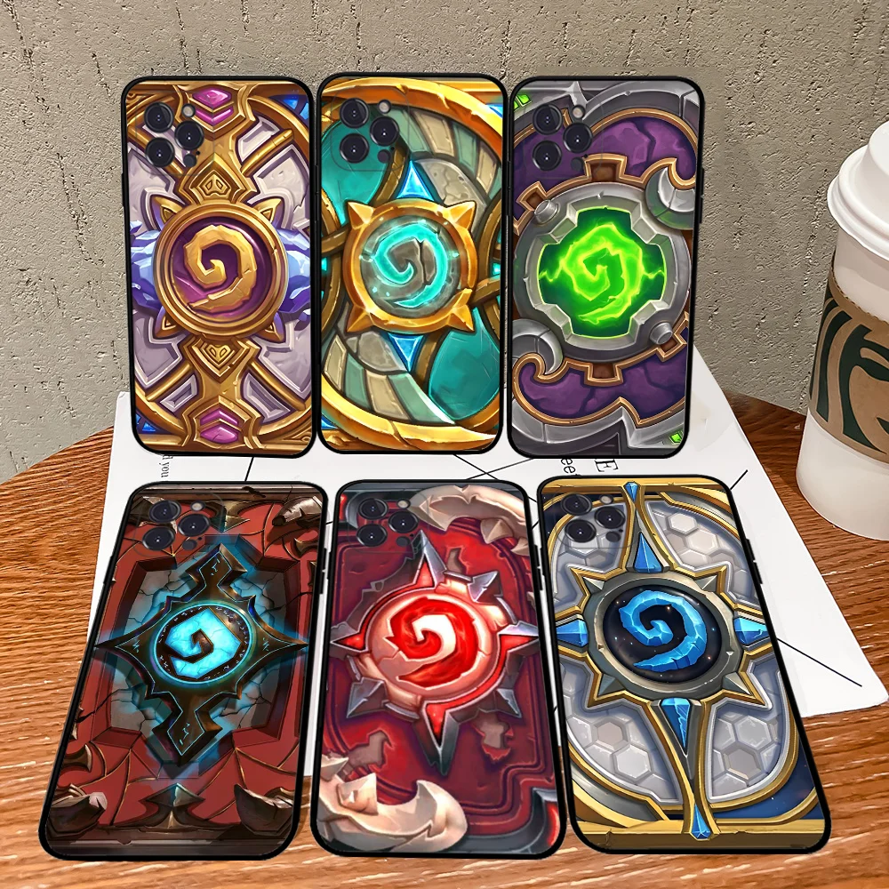 

Game H-Hearthstones Phone Case For IPhone 16 15 14 11 12 13 Mini Pro XS Max Cover 6 7 8 Plus X Funda Shell