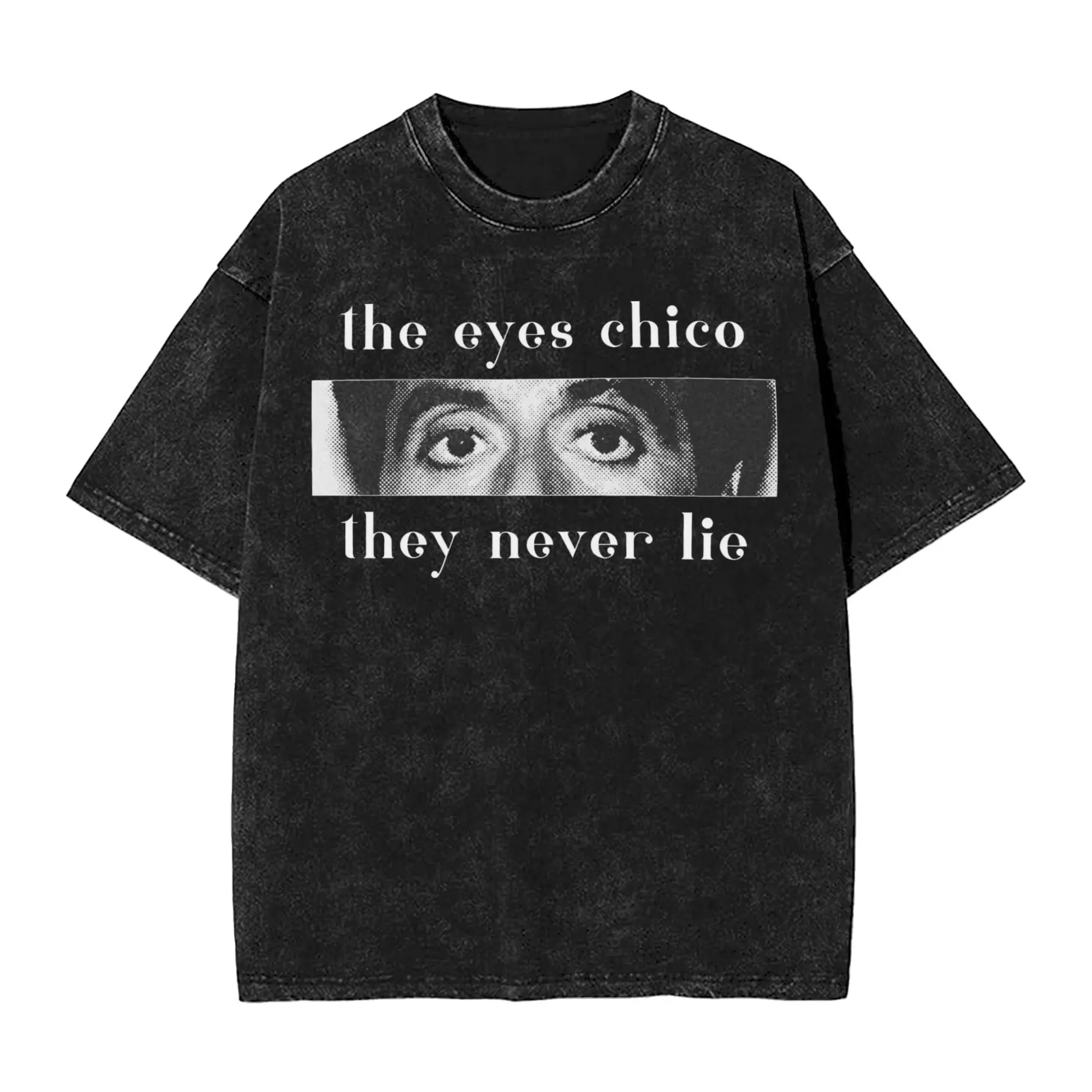 

Scarface T-Shirts Men The Eyes Chico Novelty 100% Cotton Tee Shirt Crewneck Short Sleeve T Shirts Graphic Printed Tops