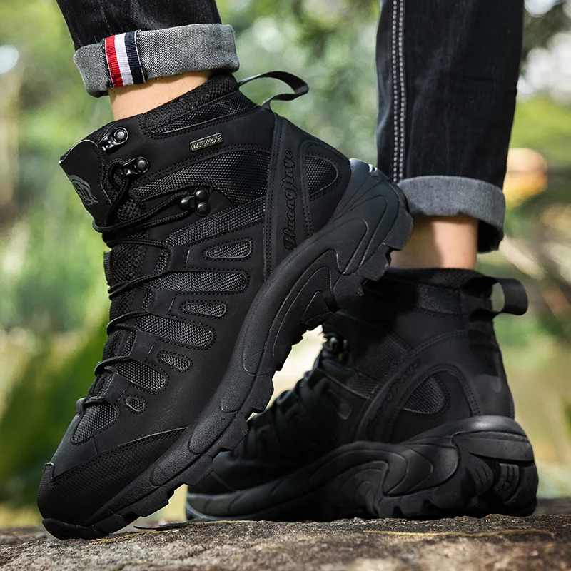 Outdoor Mens Minimalist Trail Running Barefoot Shoes Breathable Climbing Hiking Shoes Non-slip Lightweight Breathable