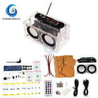 DIY Bluetooth Speaker Kit with FM Radio 87.5-108MHZ DIY Soldering Project Practice Electronic Kit Solder Practice Loose Parts