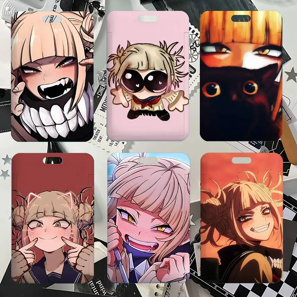 

Симпатичный чехол для карт с изображением персонажа аниме Тога-Химико, с NFC-чипом и функцией бесконтактной оплаты, для студенческих, проездных, удостоверений личности и рабочих разрешений.