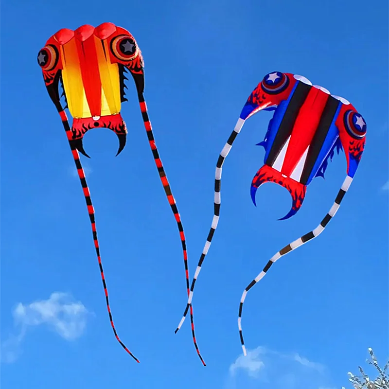 จัดส่งฟรี trilobite kites สําหรับผู้ใหญ่ kite ไนลอน kite reel แมงกะพรุน kite octopus kite เกมกลางแจ้ง peonzas บินนกสนุก
