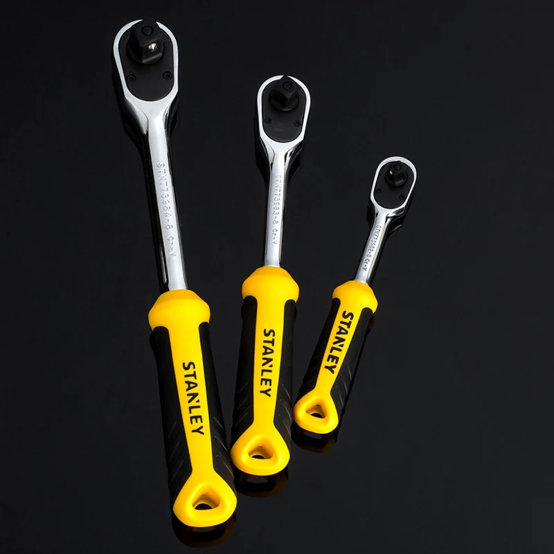 STANLEY 6.3MM series professional two-tone handle ratchet wrench STMT73982 STMT73983 STMT73984