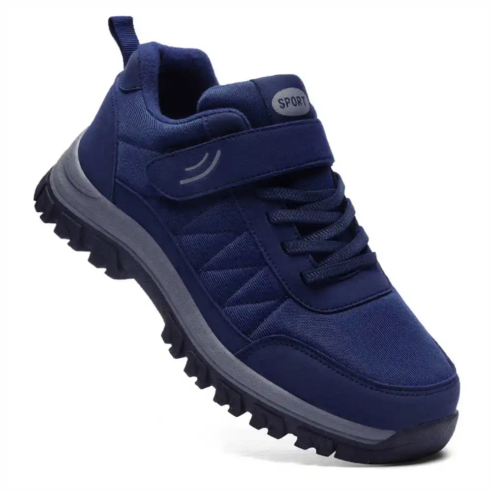 

Мужские кроссовки для гольфа Plataform с противоскользящей подошвой, синие, спортивные, широкого кроя, по низкой цене, Tennes