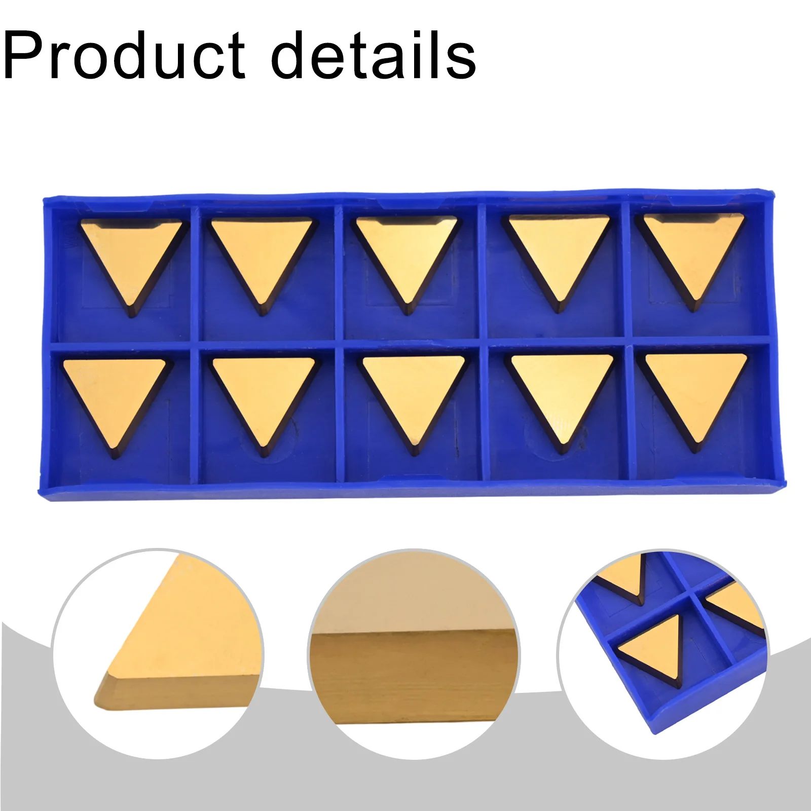 Como se muestra en la imagen TPMR 160304   YBC251 Resistencia fuerte Tolerancias apretadas Rendimiento excelente Rectificado de precisión de alta agarre