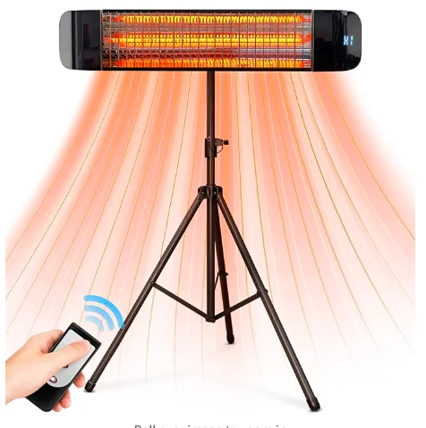 

Уличный обогреватель Коммерческий настенный электрический обогреватель Отопительный прибор Большая площадь Открытый ресторан-бар Электрическая нагревательная лампа