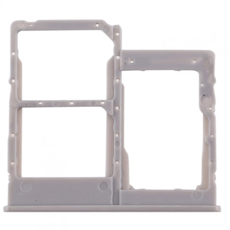 SIM tray for SAMSUNG GALAXY A40 adapter MICRO SD card replacement White # Samsung Galaxy A40 (SM-A405F, SM-A405FD, SM-A405FM/DS, SM-A405FN/DS)