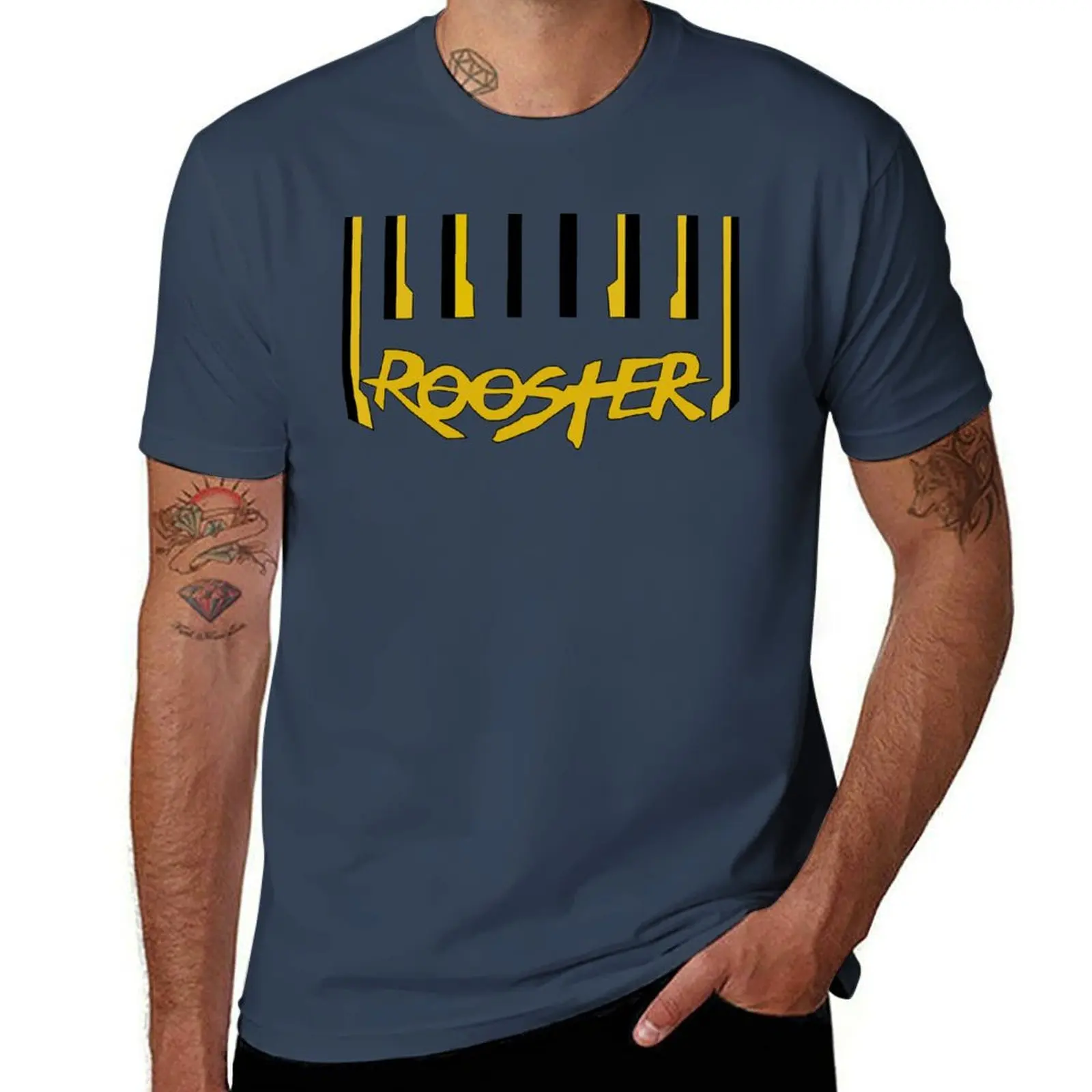 

rooster helmet T-Shirt essential t shirt t shirts for man graphic vintage funny t shirts cotton T-Shirt