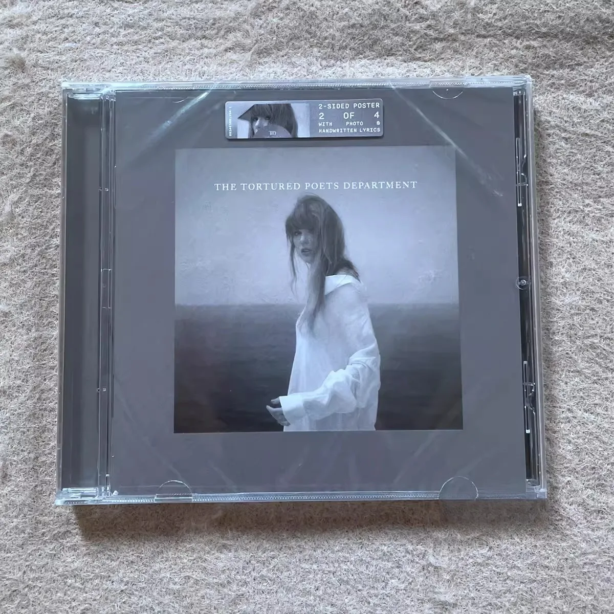 

The Tortured Poets Department 2 of 4 Pop Music CD Album with 2-Sided Poster & Lyrics Taylo