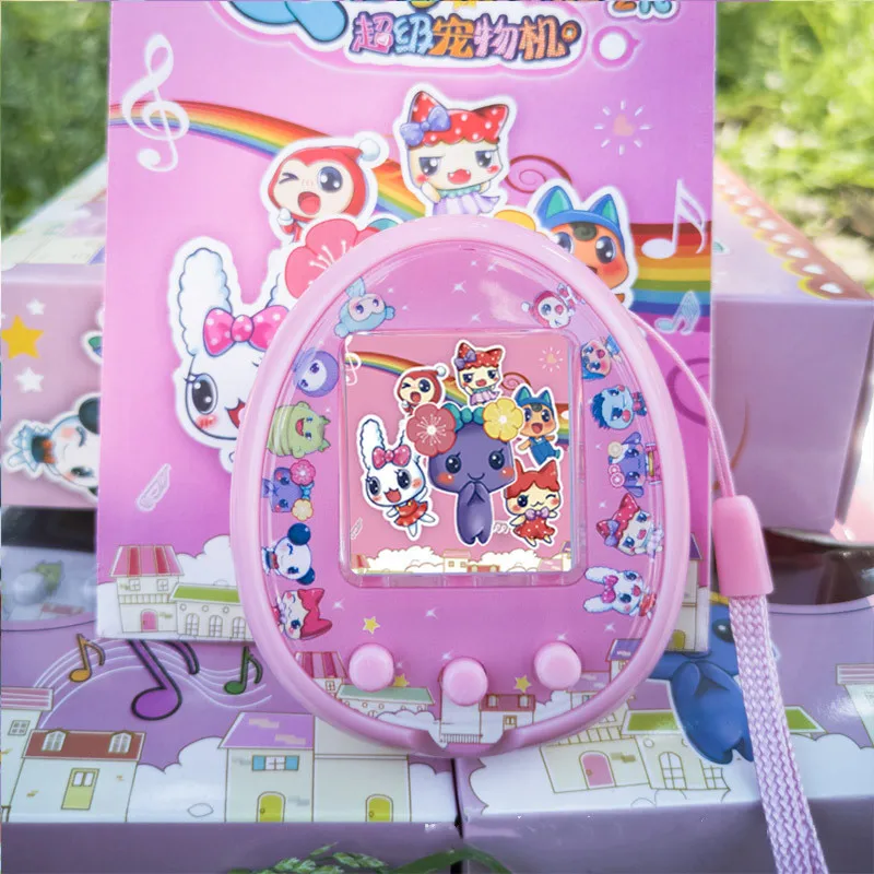 

Bandai Tamagotchi электронный питомец машина соответствует Pix On Kawaii игровая консоль с цветным экраном детские игрушки подарок на день рождения