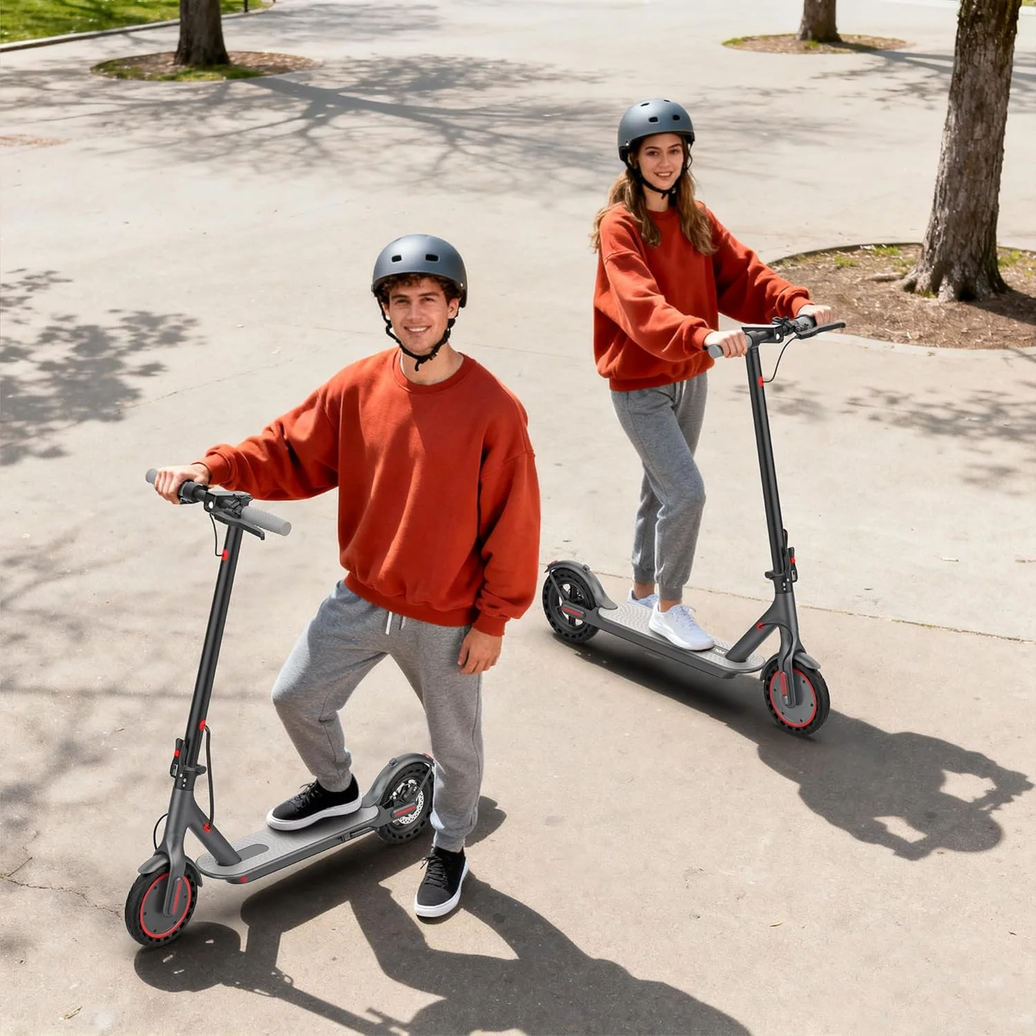 350W Electric Scooter for Adults – 10.5Ah Battery, 19MPH Max Speed, 21-Mile Range, Smart APP Control & Foldable Design 6