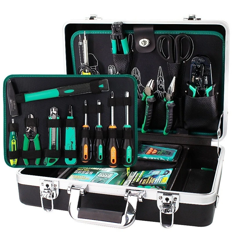 Optical Fiber Communication Network Installation Tool Set Telecommunications Electronics Electrical Welding Repair PK-9472G