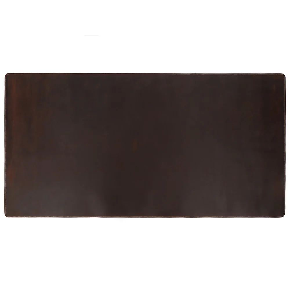 Genuine Leather Large Computer Mat Gaming Mouse Pad Extra Large  Office Desk Mat Laptop Extended Mouse Pad