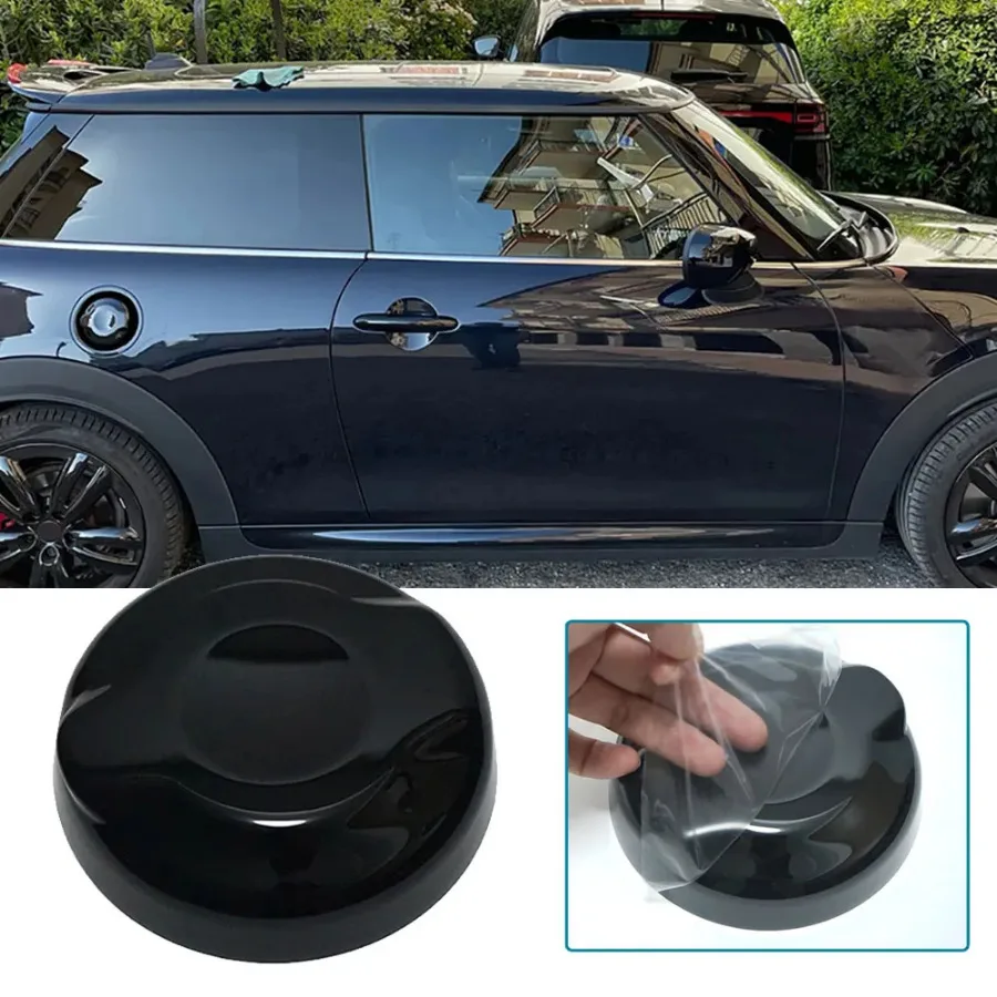 1Pc Auto Exterieur Vervanging Onderdeel Zwart Benzinetank Cap Hoes Ray Auto Brandstoftank Cover Plastic Voor Mini Cooper S F55 F56 F57 2.0T