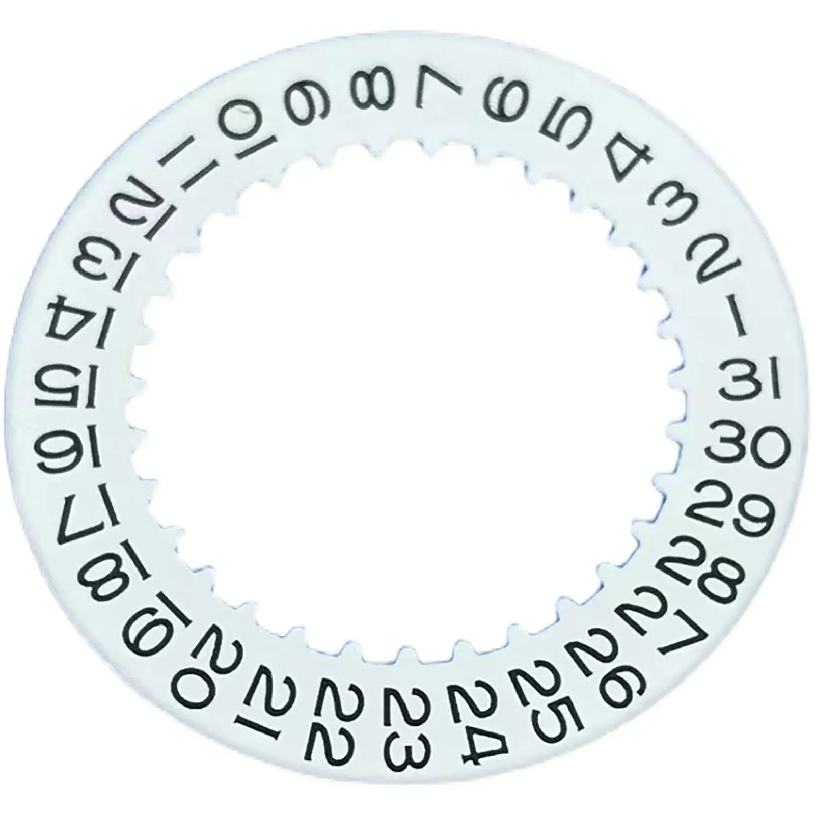 New Watch Calendar Part Date Disc for 3135 Movement Day Disk No Luminous Calendar Wheel