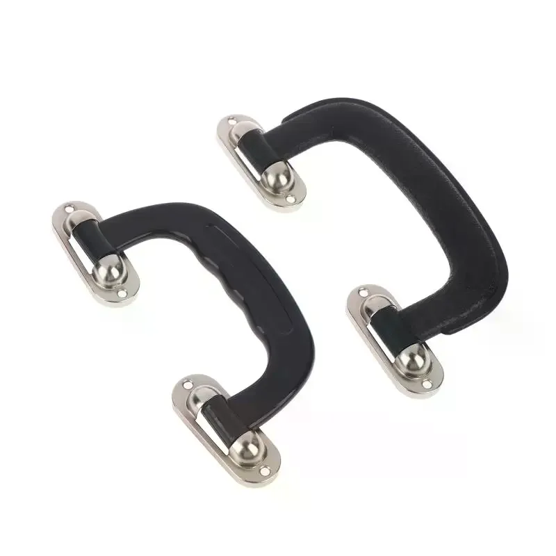 2PCS Black Plastic Carrying Handle Grip For Guitar Case Replacement Suitcase Box Luggage Handle Grip Bag Accessories