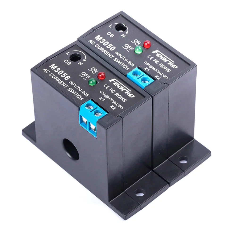 M3050 Ac Sensing Switch 220V Huidige Detectie Schakelaar Alarm Module Transformator Verstelbare Ac Huidige Normaal Open/Close