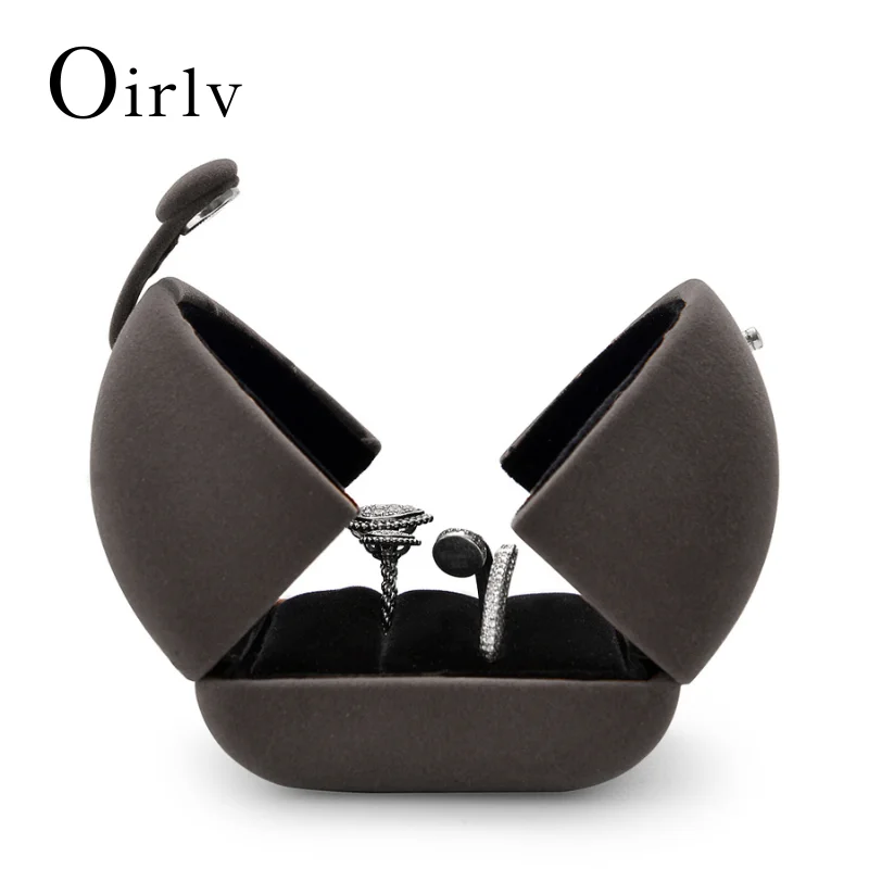 

Oirlv Шкатулка для драгоценностей Органайзер для ювелирных изделий Плюшевый футляр, Хранение ювелирных изделий для аксессуаров, Идеальный органайзер для ювелирных изделий, Подарочная коробка и дорожные сумки