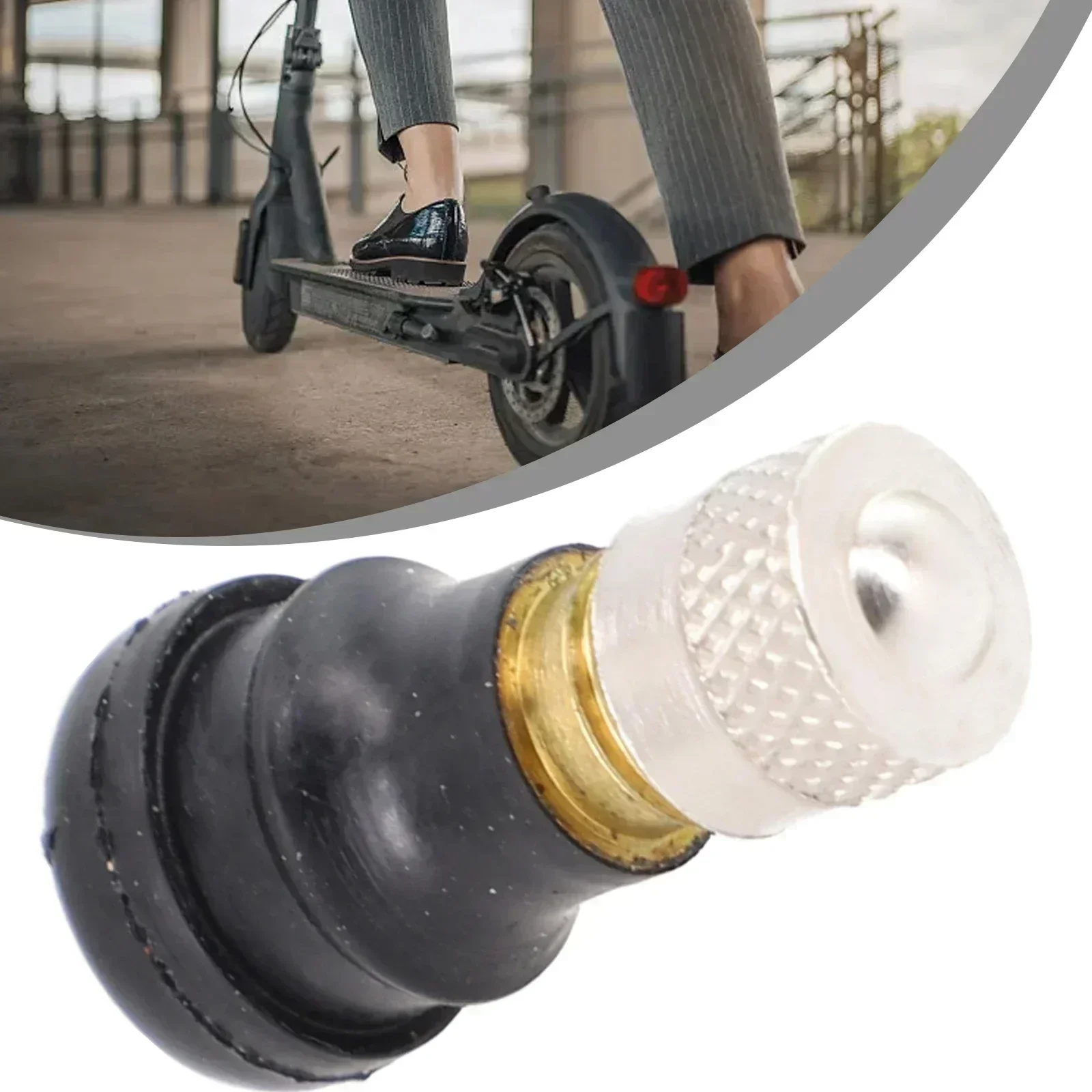 Inflatable Air Nozzle For Ninebot Max G30 Tires Air Valve Vacuum Tubeless Air Pump Electric Scooter In Stock Drop Shipping