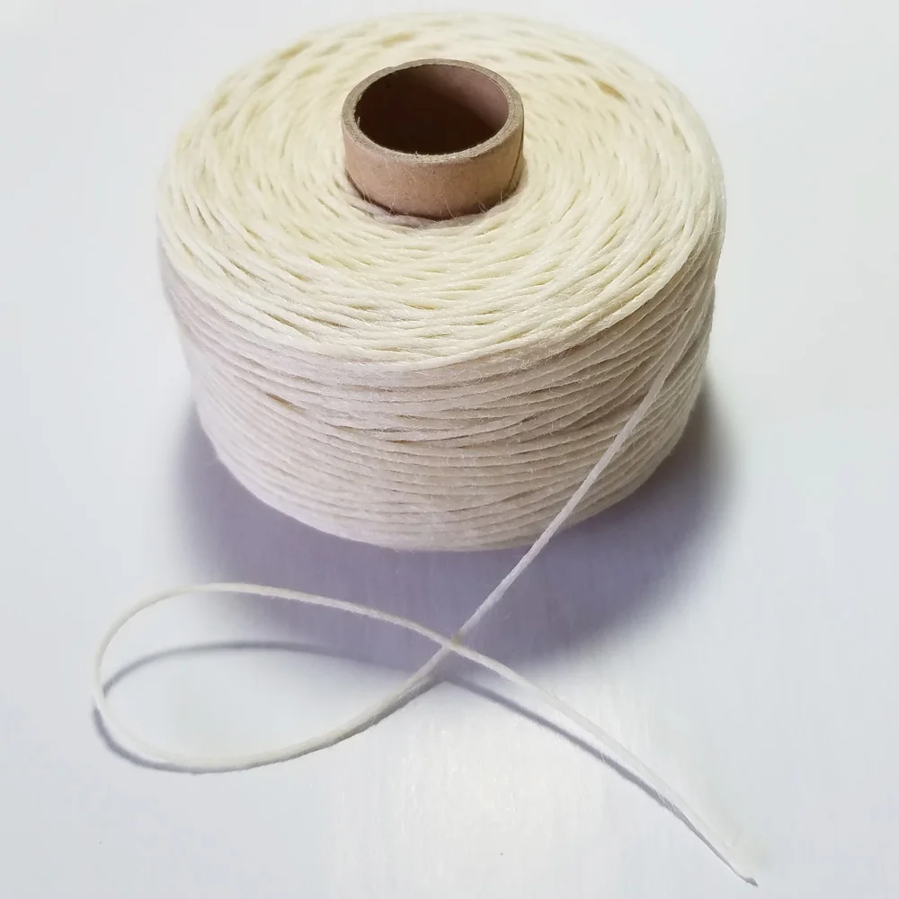 High quality 100% Natural Linen Waxed threads  twine cords 100m/roll  for Leather sewing handmade Craft accessory  DIY